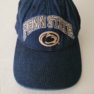 Penn State hat blue jean cotton unisex